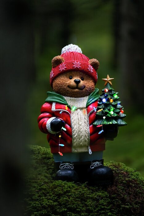Juldekor Teddybjörn LED 66 cm Konstsmide